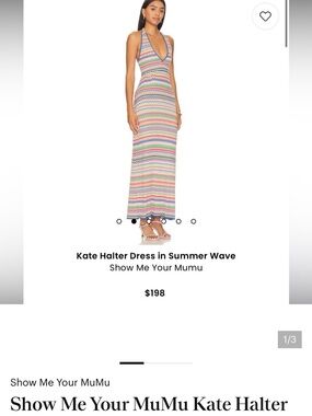 Show Me Your Mumu Halter Maxi Dress - Pink, Blue, Green, Cream